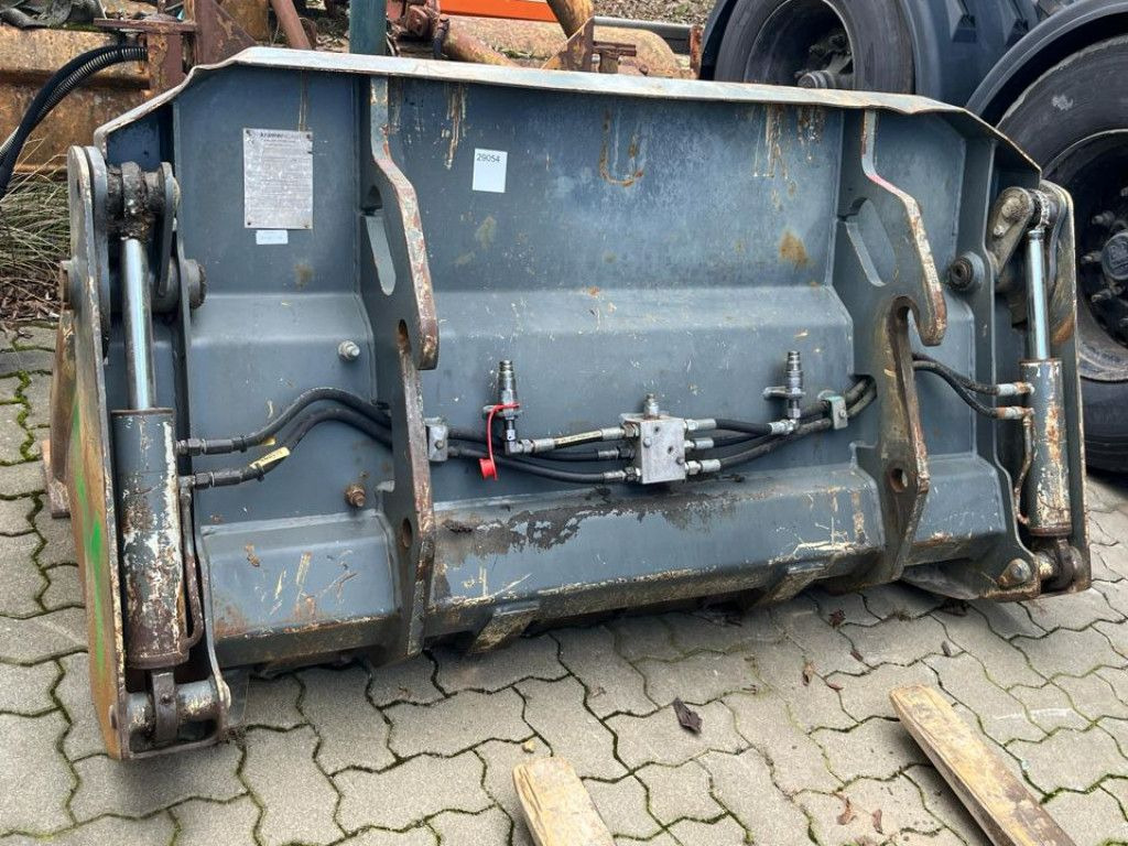 Wiellader Radlader 750 Allrad Radlader Klappschaufel+Gabel