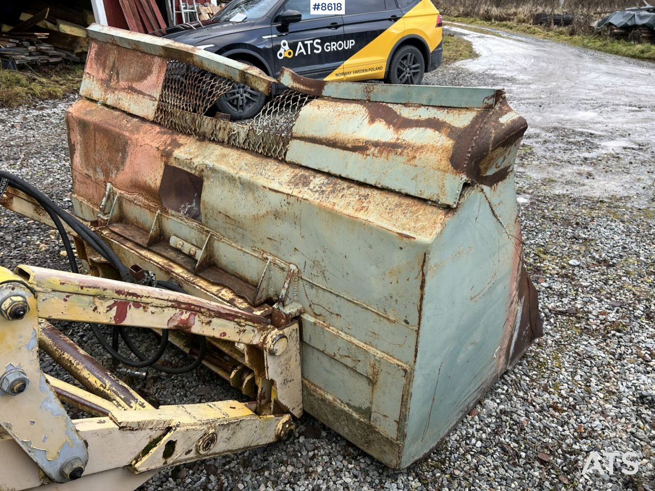 Wiellader Rear Loader VOLVO BM 350 (SEE VIDEOS)