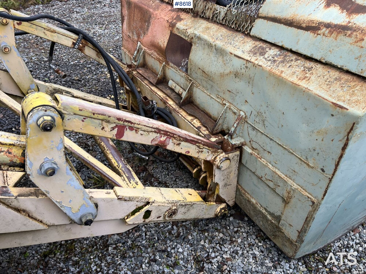 Wiellader Rear Loader VOLVO BM 350 (VIDEO)