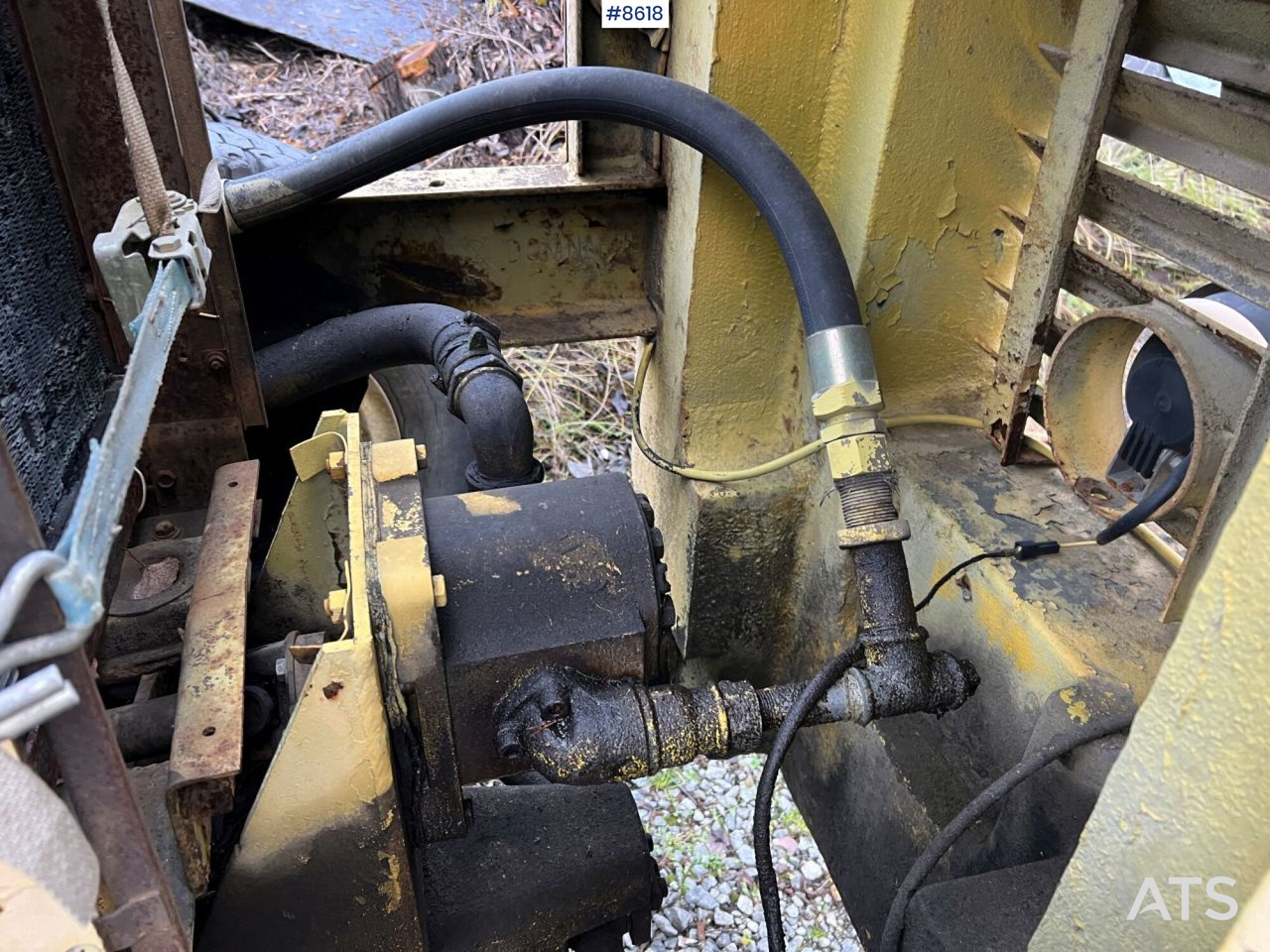 Wiellader Rear Loader VOLVO BM 350 (VIDEO)