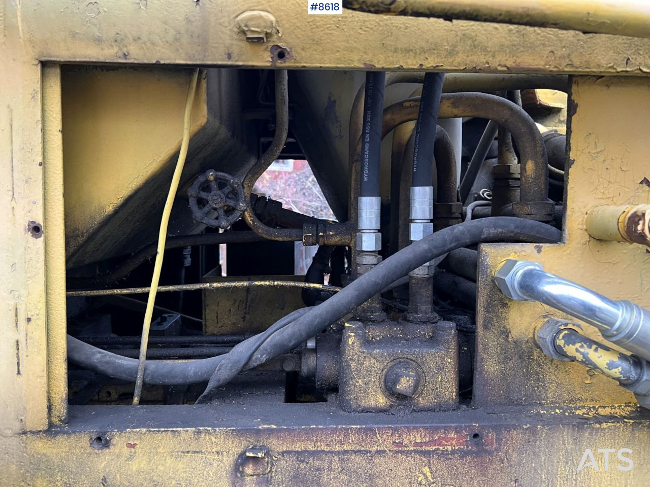 Wiellader Rear Loader VOLVO BM 350 (VIDEO)