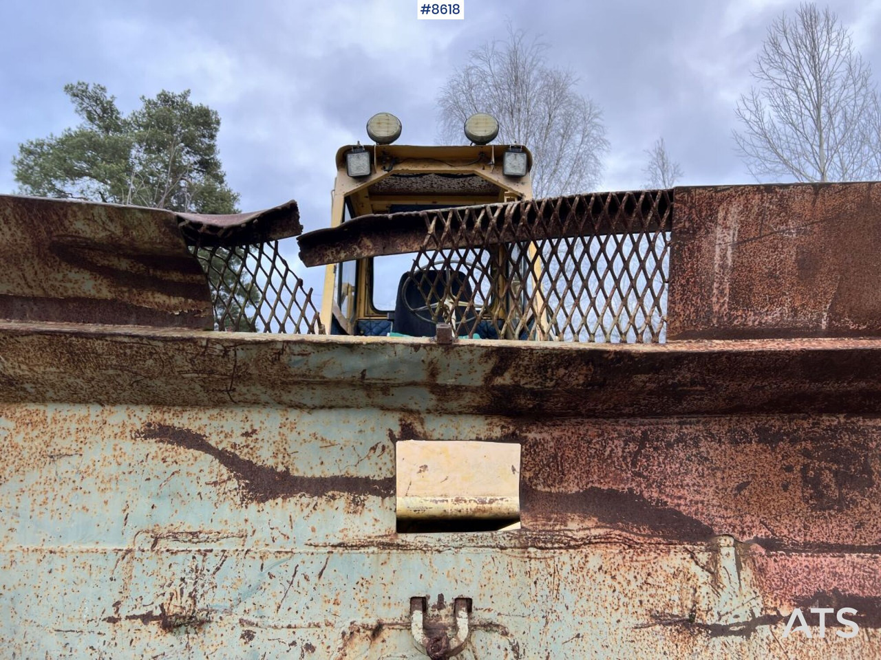 Wiellader Rear Loader VOLVO BM 350 (VIDEO)