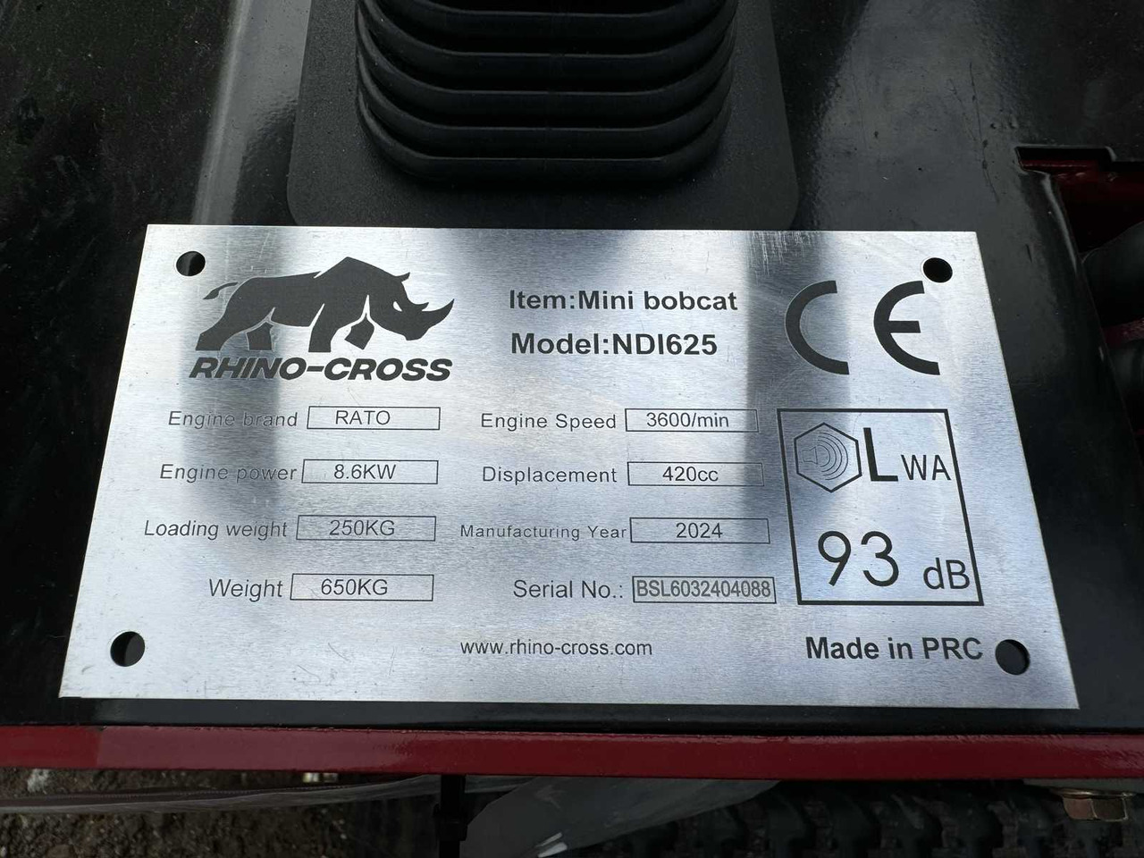 Wiellader Rhino-cross NDI625