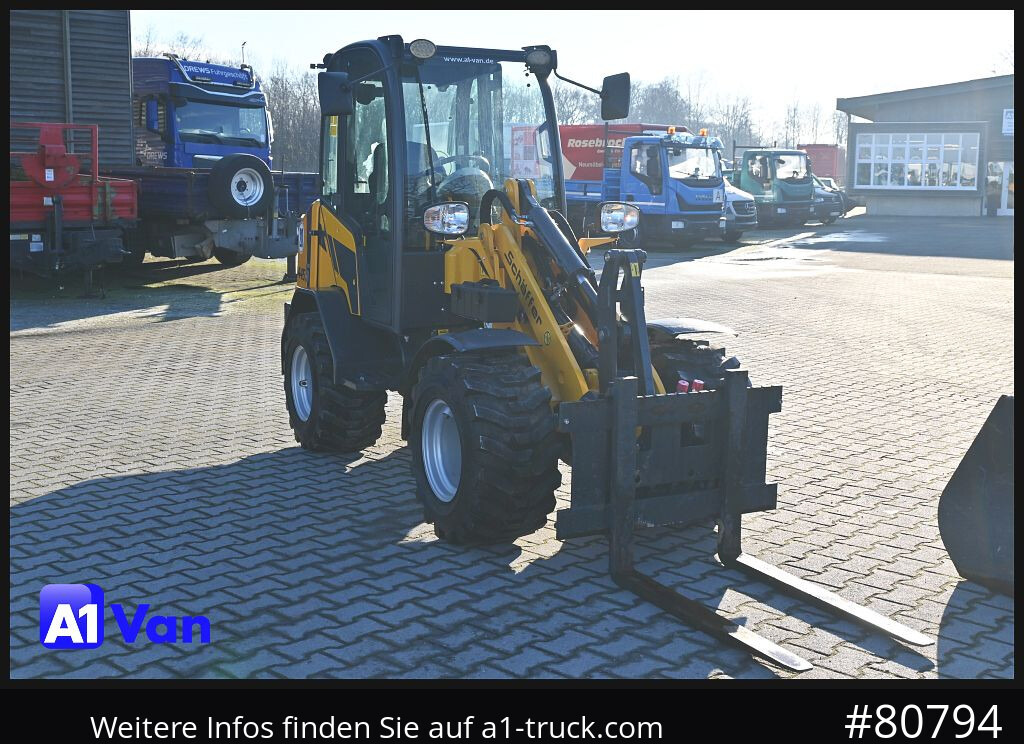 Wiellader SCHAEFFER Schäffer 2445S Hoflader, Gabel, 127 Bstd.