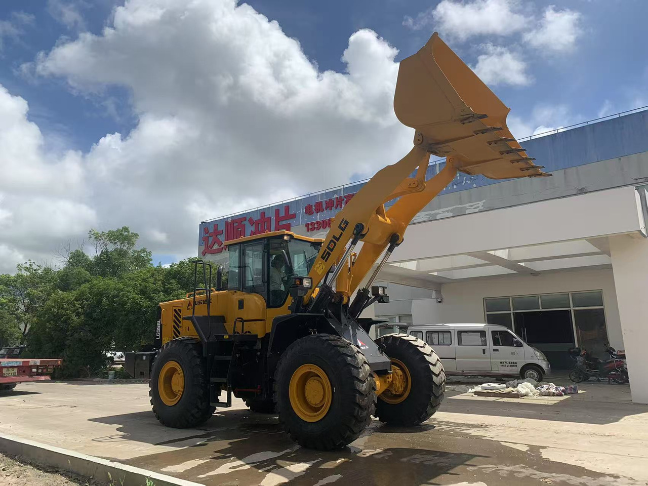 Wiellader SDLG 5 ton Front Loader LG956L, LG956F, LG958F