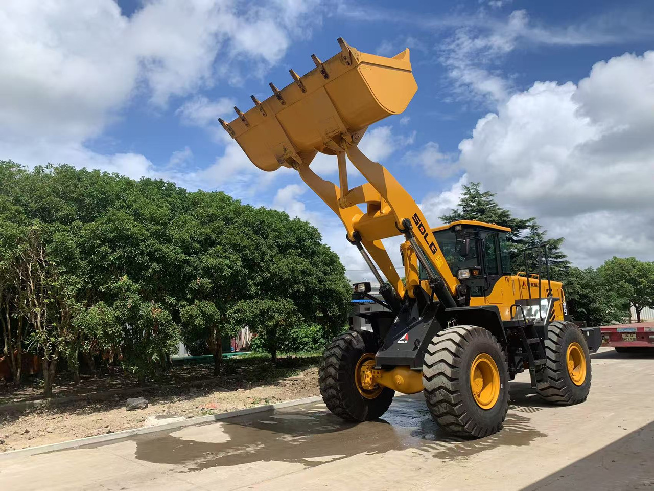 Wiellader SDLG 5 ton Front Loader LG956L, LG956F, LG958F