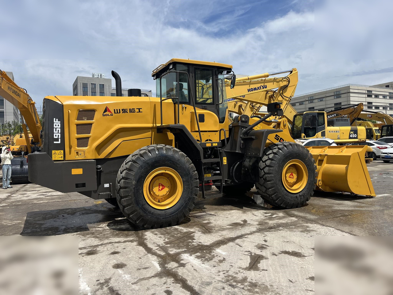 Wiellader SDLG L958F