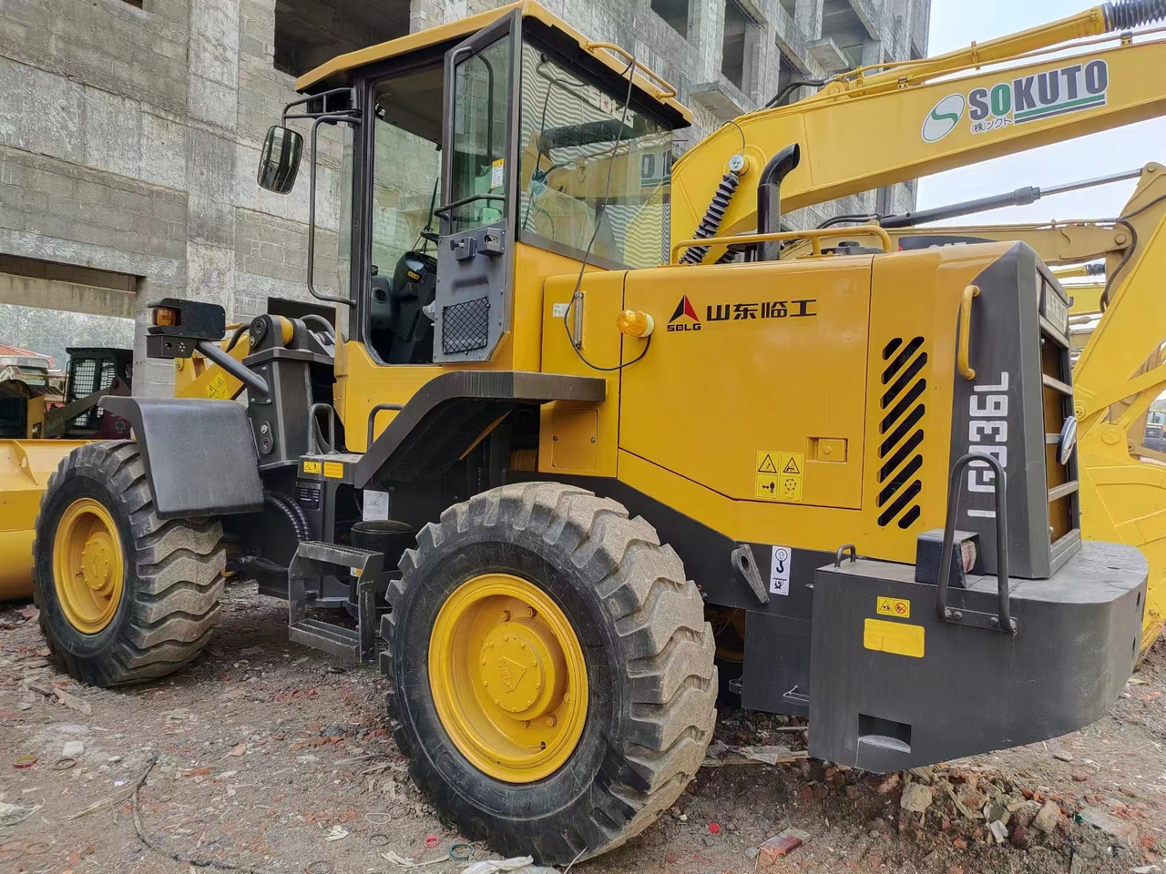 Wiellader SDLG LG936L