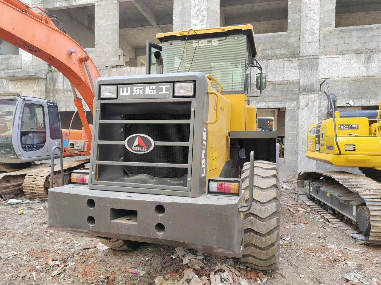 Wiellader SDLG LG936L