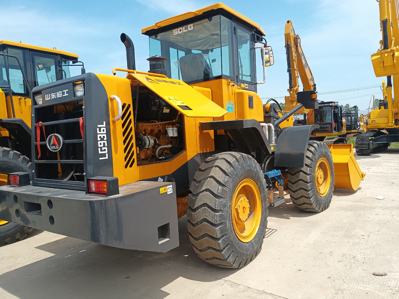 Wiellader SDLG LG936L