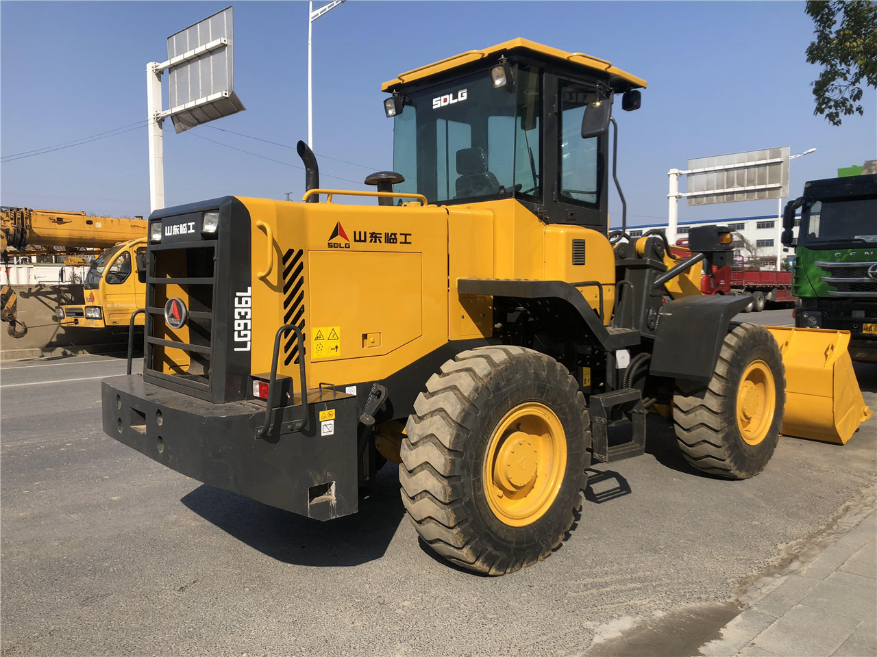 Wiellader SDLG LG936L