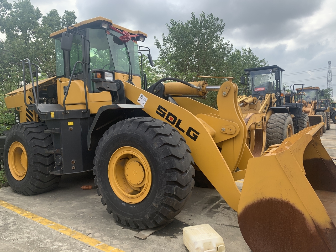 Wiellader SDLG LG953