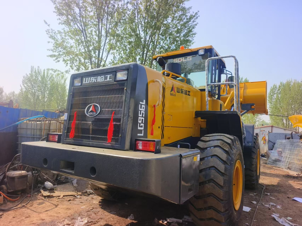 Wiellader SDLG LG956L