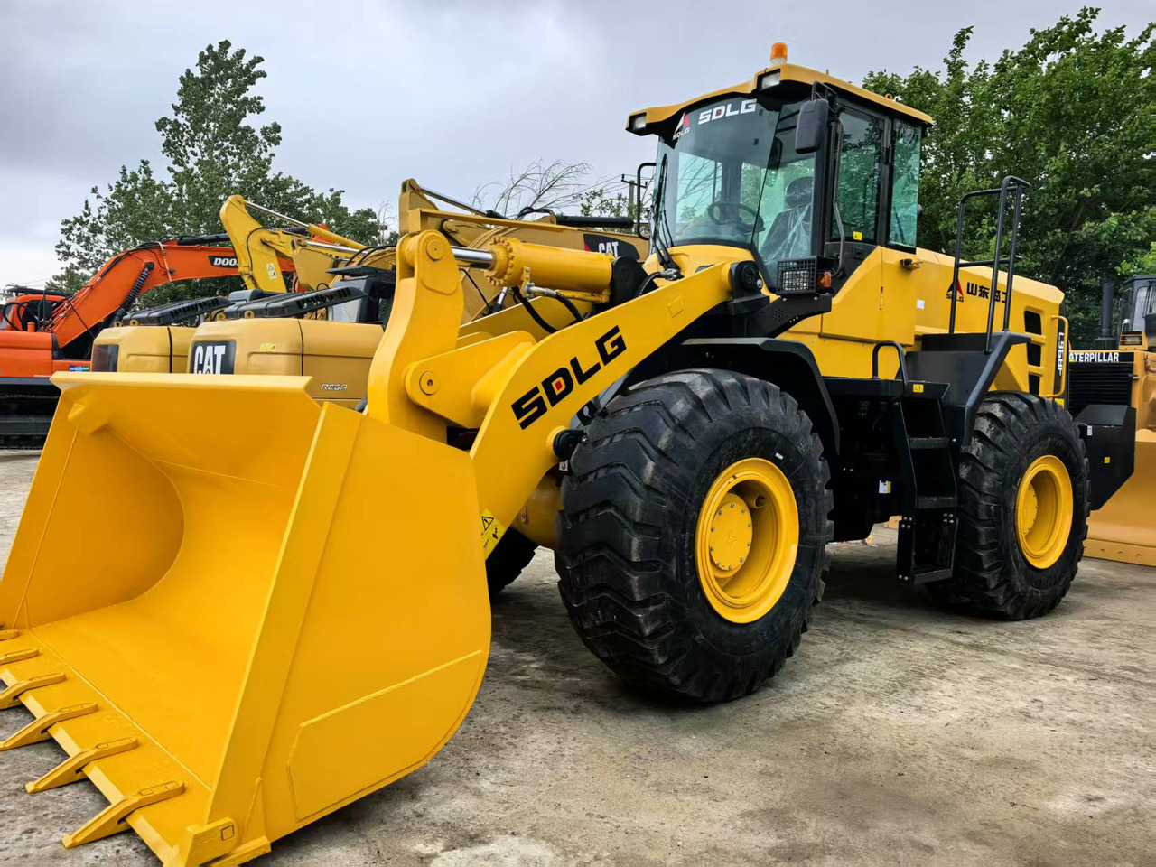 Wiellader SDLG LG968F