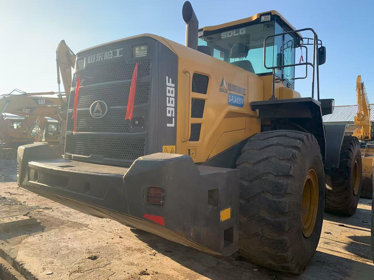 Wiellader SDLG LG968F Original Condition 6 ton Wheel Loader
