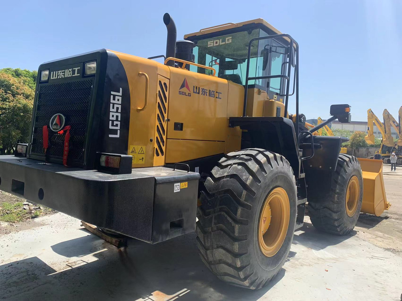 Wiellader SDLG Payloader LG956, LG958, LG953 Wheel Loader