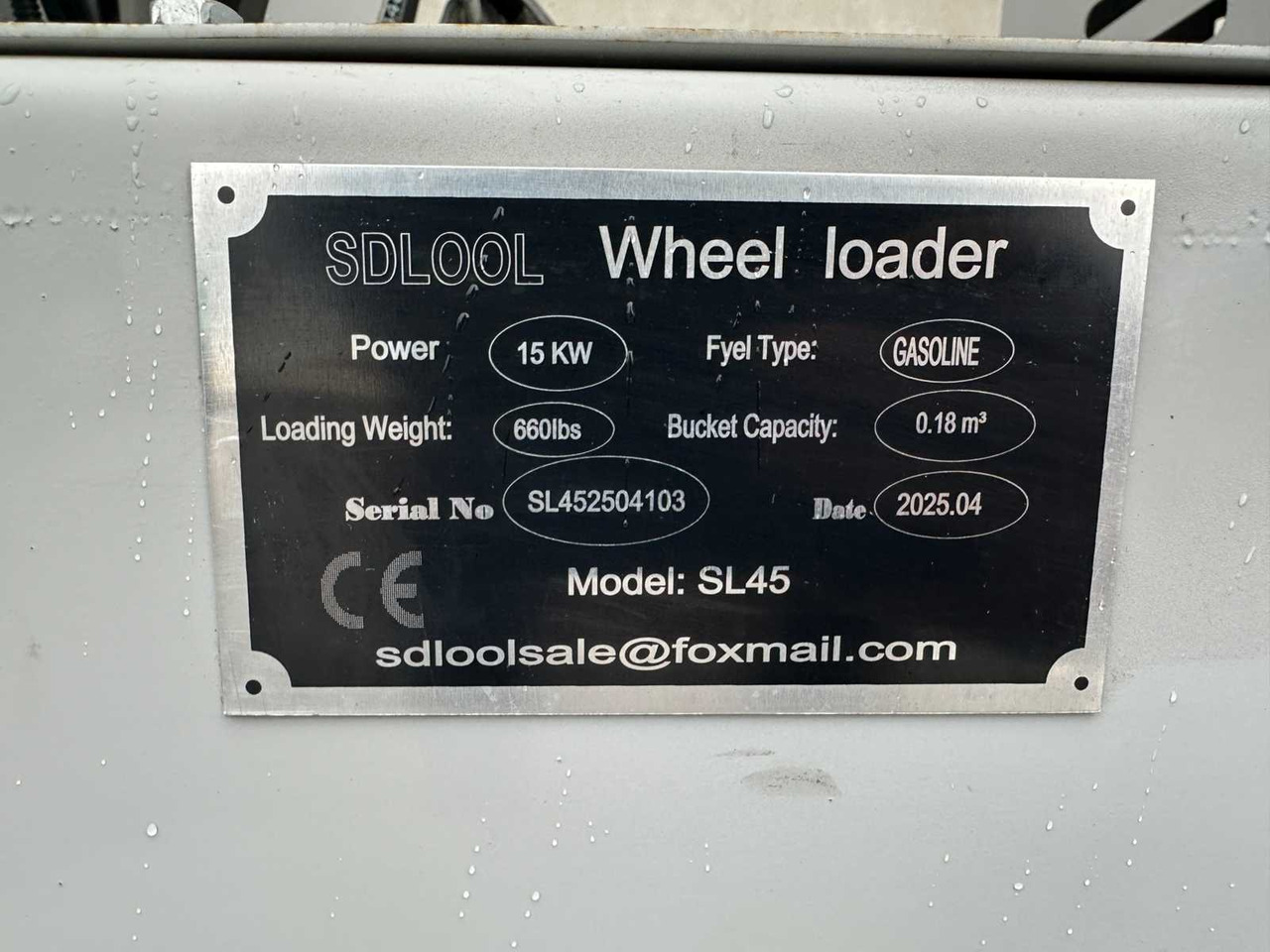 Wiellader SDLOOL - 2025 - SL45 - MINI WHEEL LOADER