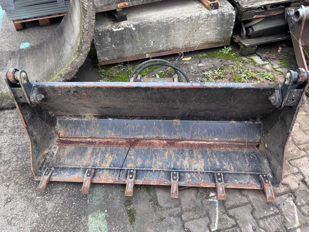 Wiellader SPOON - STRONG SIGNS OF USE, FUNCTION UNKNOWN