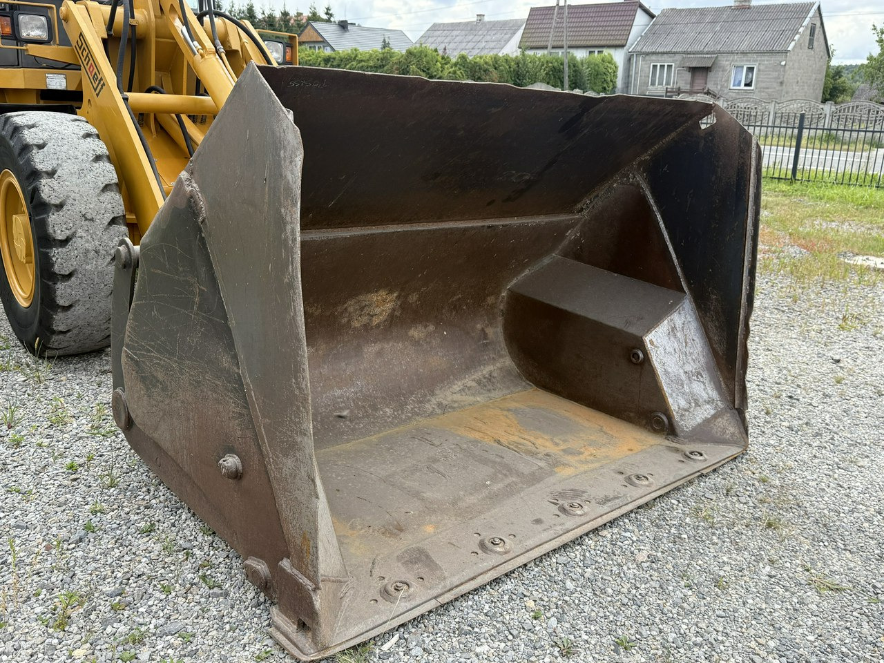 Wiellader Schaeff ZL140 ZEPPELIN Chwytak do Drzewa Łyżka Wysokiego Wysypu