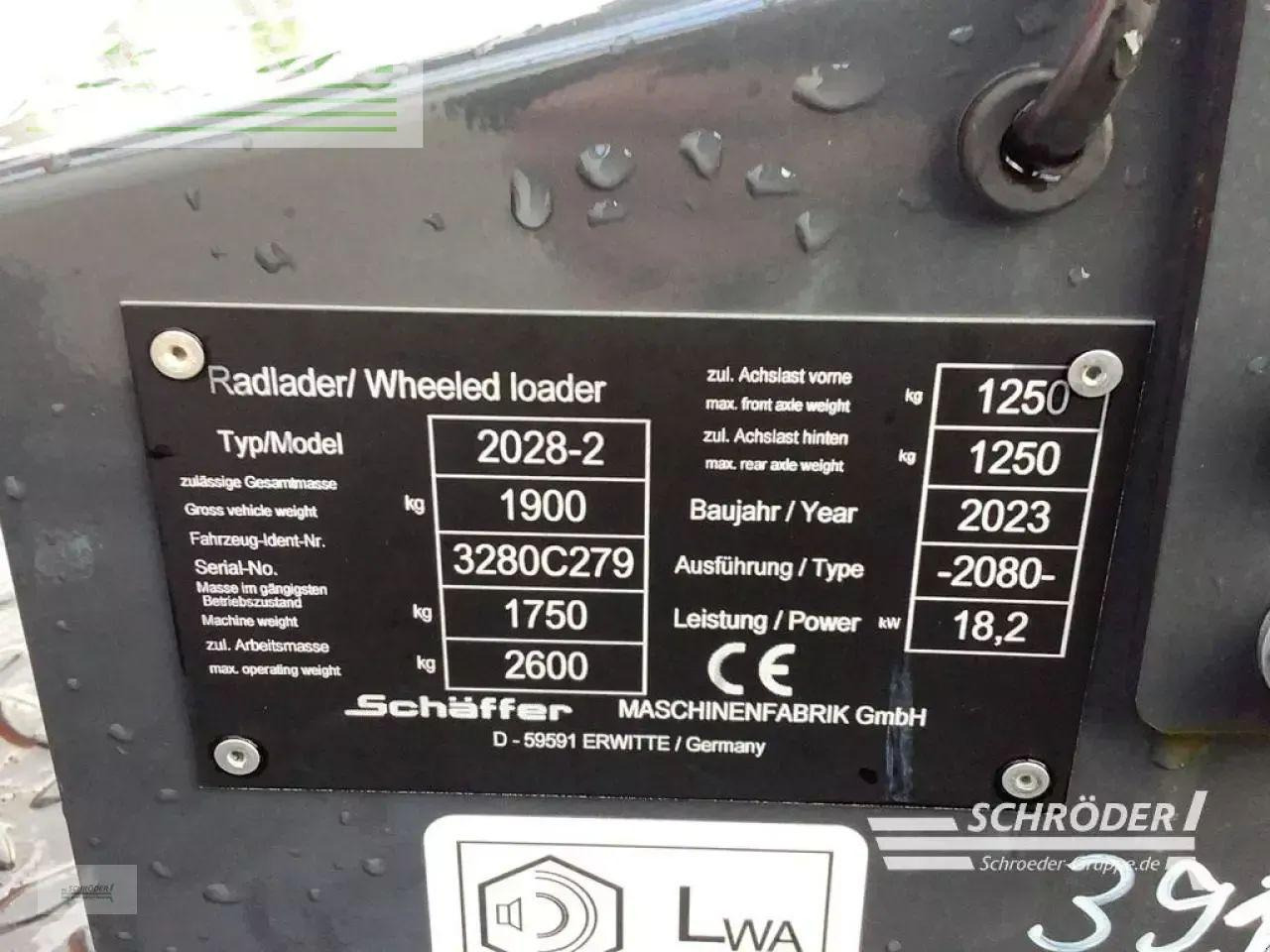 Wiellader Schäffer 2028-2