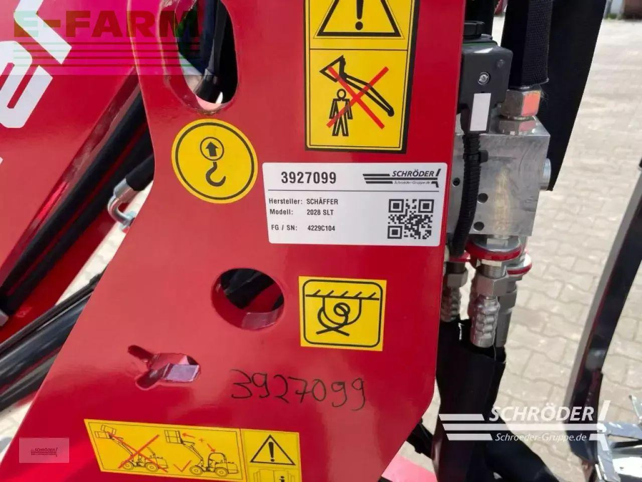 Wiellader Schäffer 2028 slt