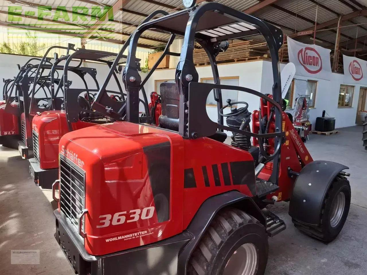 Wiellader Schäffer 3630 - fahrerschutzdach