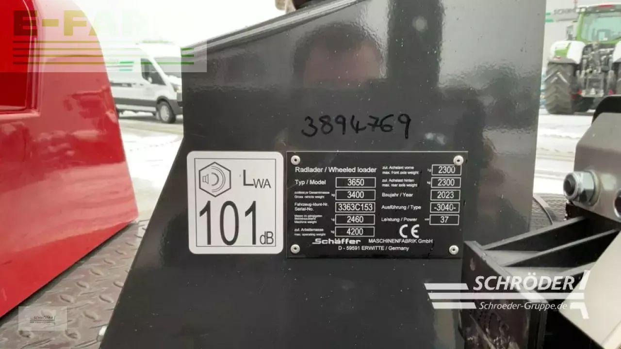 Wiellader Schäffer 3650