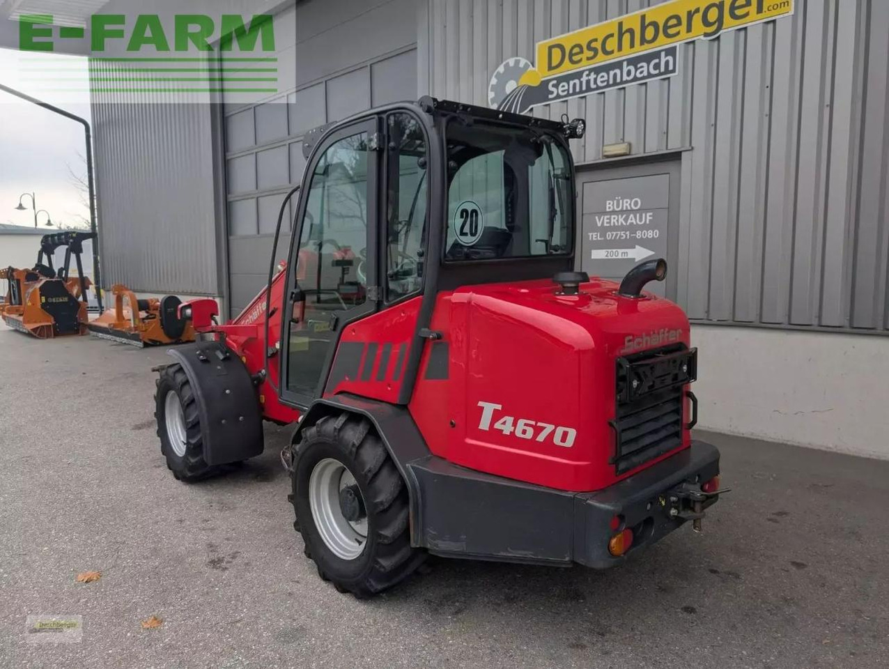 Wiellader Schäffer 4670 t