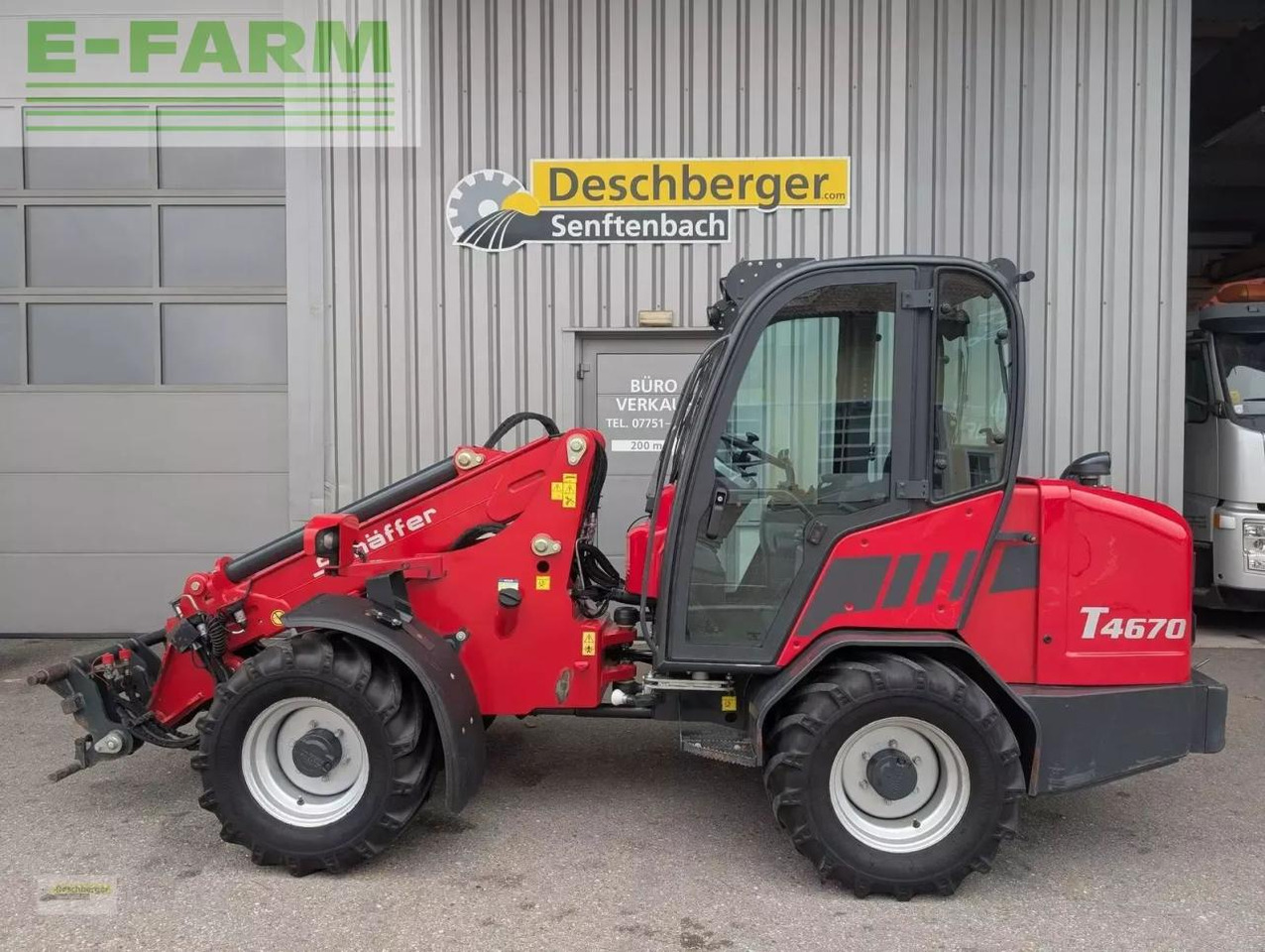 Wiellader Schäffer 4670 t