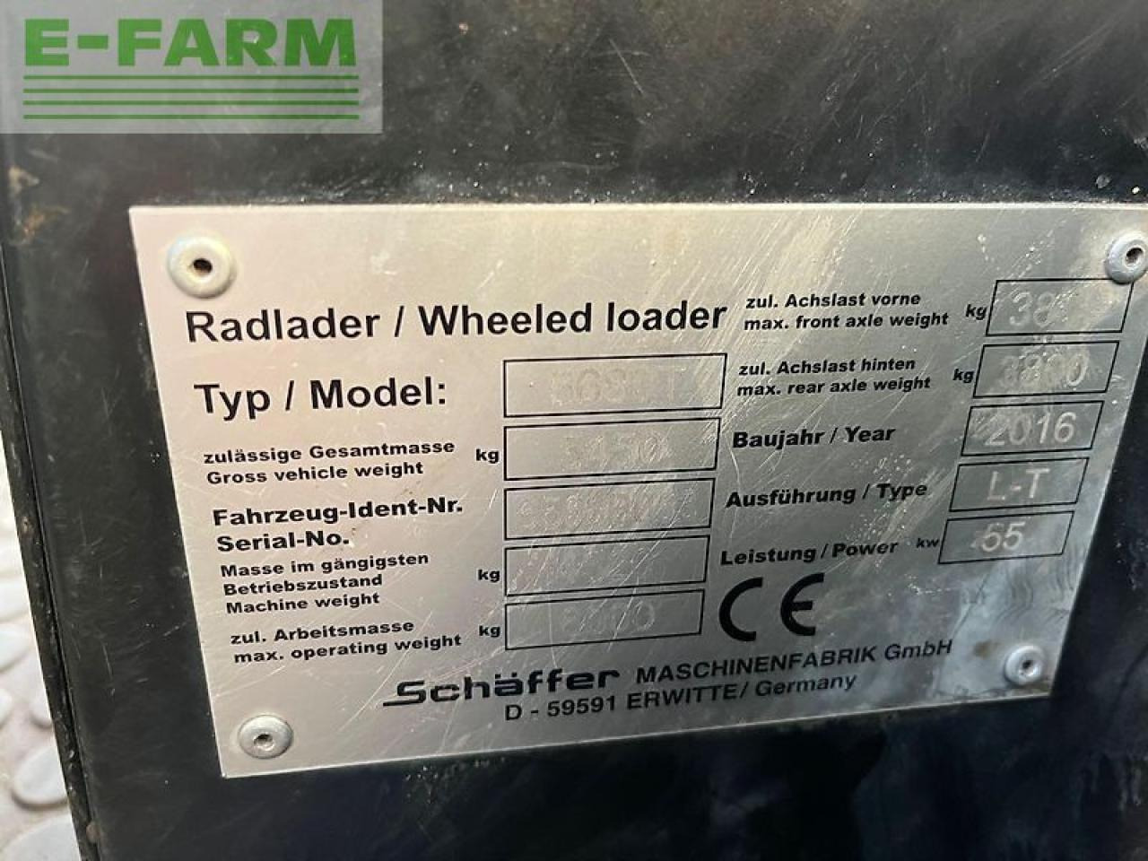 Wiellader Schäffer 5680 t