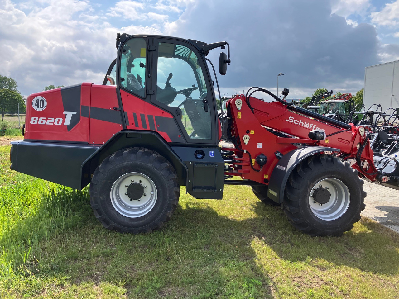 Wiellader Schäffer Teleradlader Typ 8620 T-2