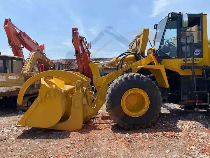 Wiellader Second Hand Japan Made Komatsu Wa380-3 Front Loader Used Original Painting Komatsu Wa 380-3 in Stock for Sale