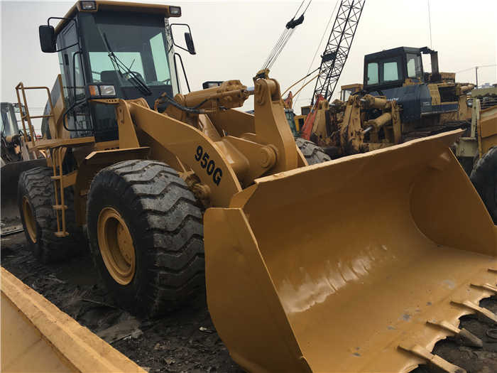 Wiellader Second hand good condition and high performance japan CAT 950G wheel loader on hot sale in shanghai yard