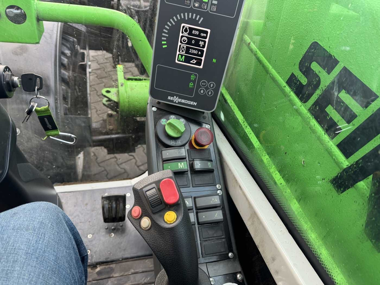 Wiellader Sennebogen 355 E / Greifschaufel / nur 2.260h!