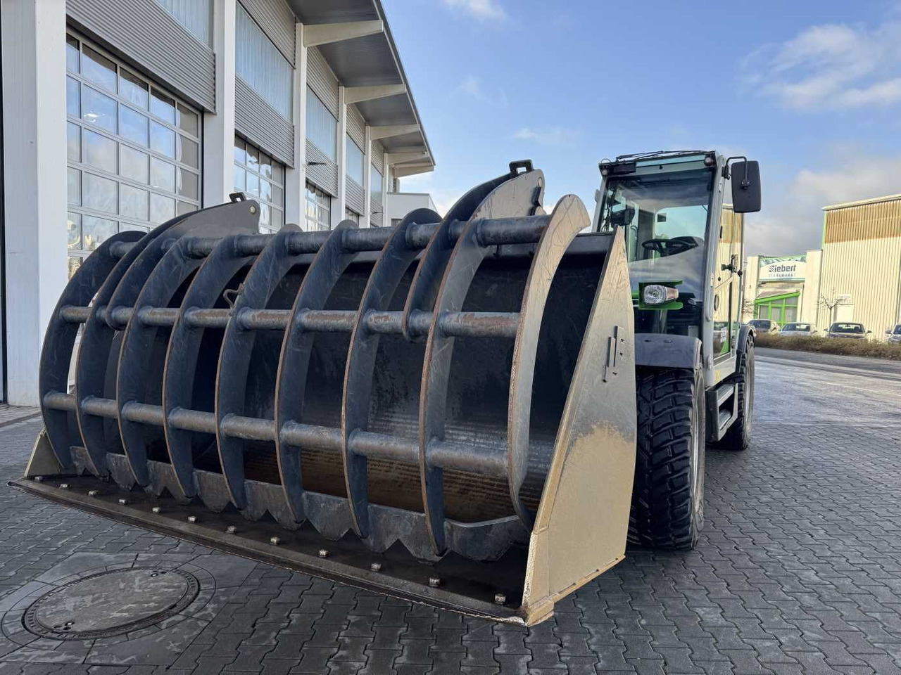 Wiellader Sennebogen 355 E / Greifschaufel / nur 998h!