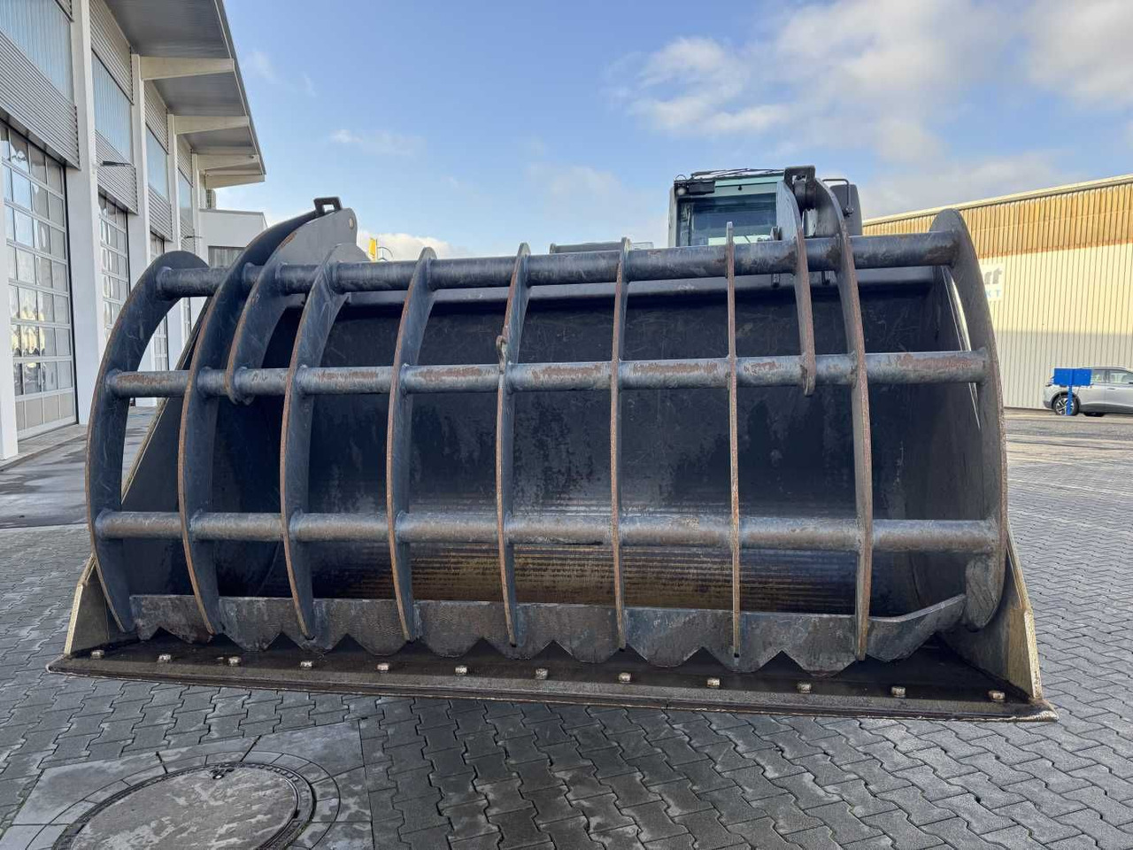 Wiellader Sennebogen 355 E / Greifschaufel / nur 998h!