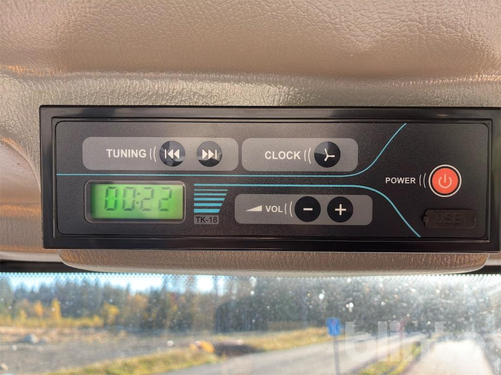 Wiellader Swekip 2050 inklusive långgafflar och planeringsskopa