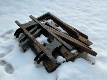 Wiellader  TEREX - 4X FORKS INCL. MOUNT