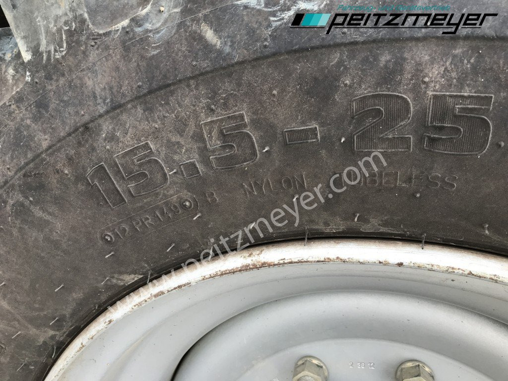 Wiellader TEREX Radlader TL 160 Schaufel + Gabel