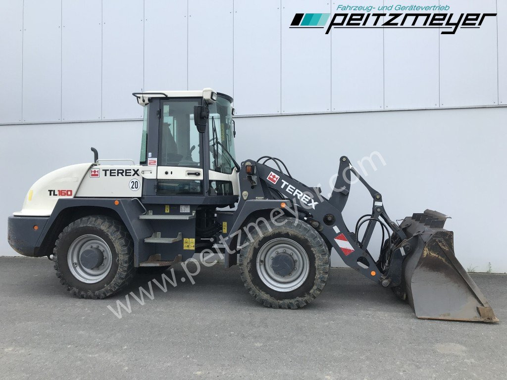 Wiellader TEREX Radlader TL 160 Schaufel + Gabel