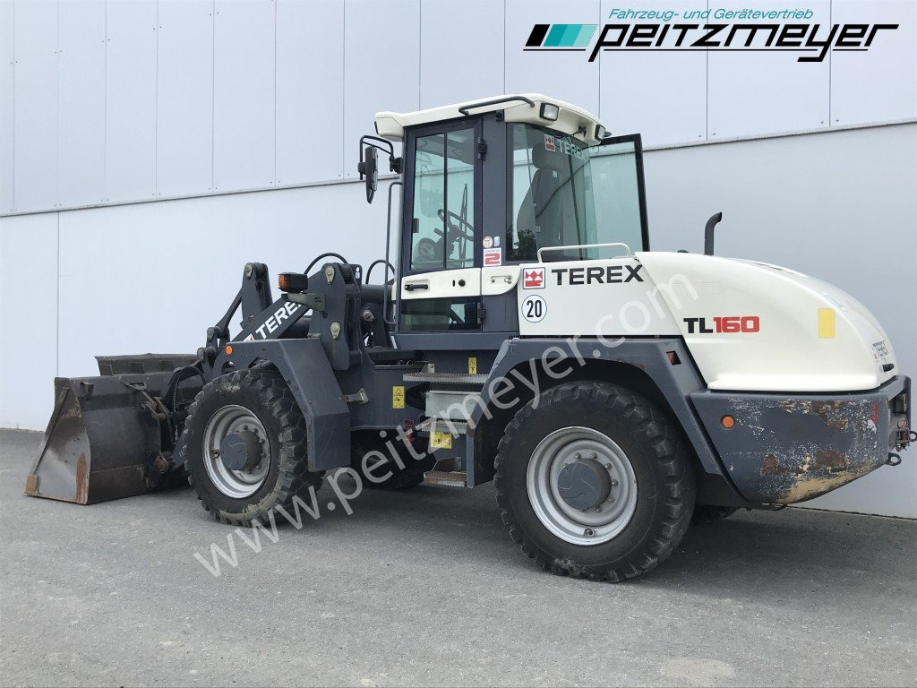 Wiellader TEREX Radlader TL 160 Schaufel + Gabel