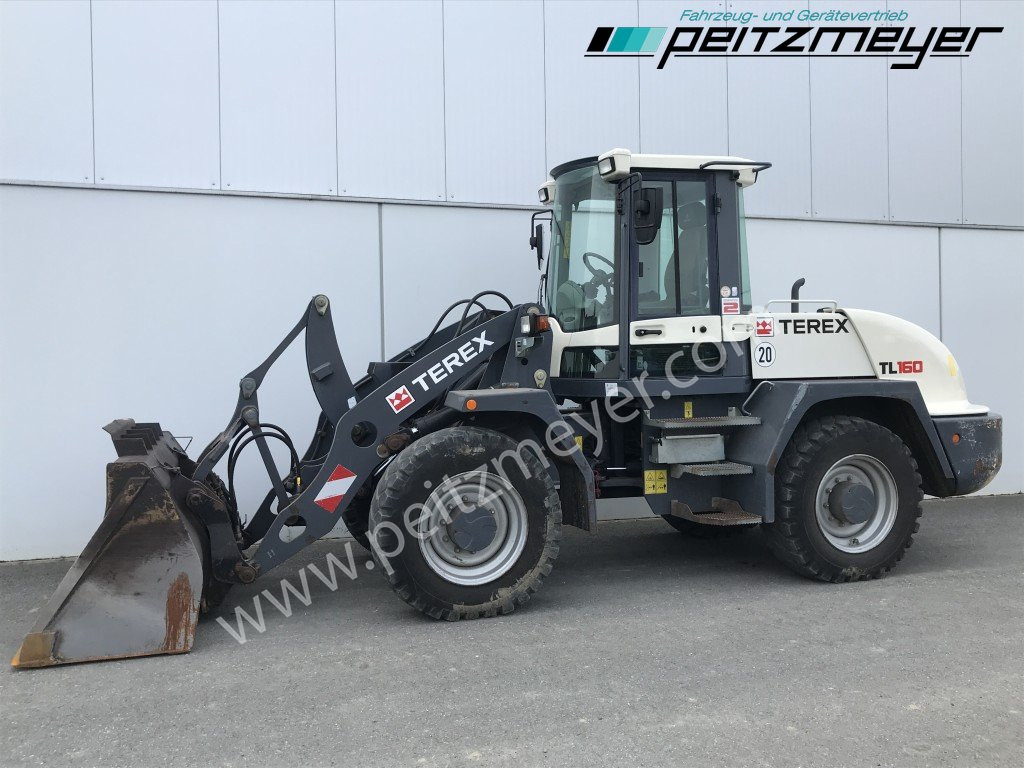 Wiellader TEREX Radlader TL 160 Schaufel + Gabel