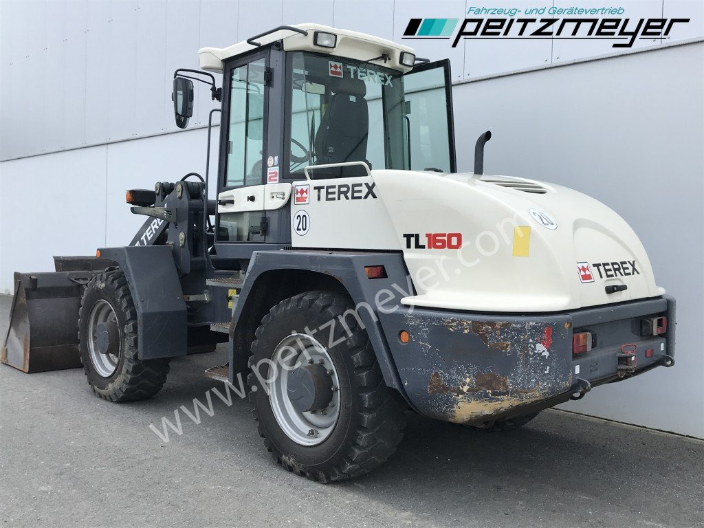 Wiellader TEREX Radlader TL 160 Schaufel + Gabel