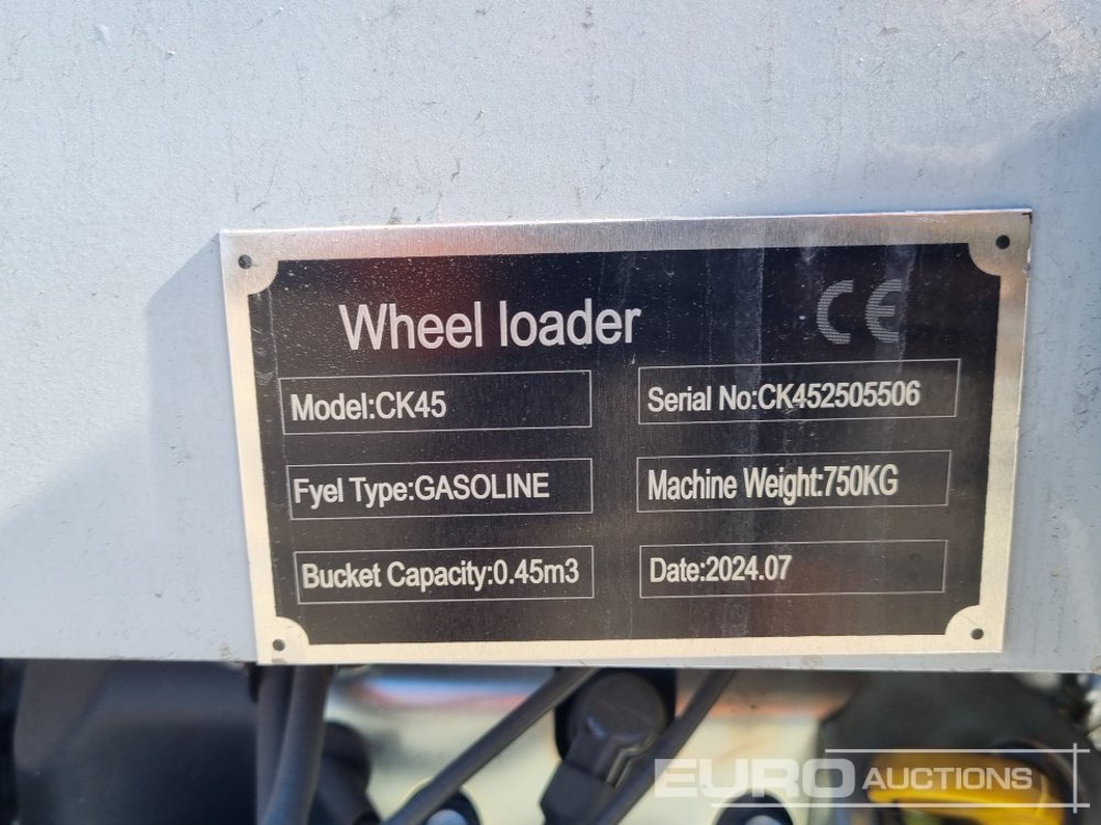 Wiellader Unused 2024 Captok CK45