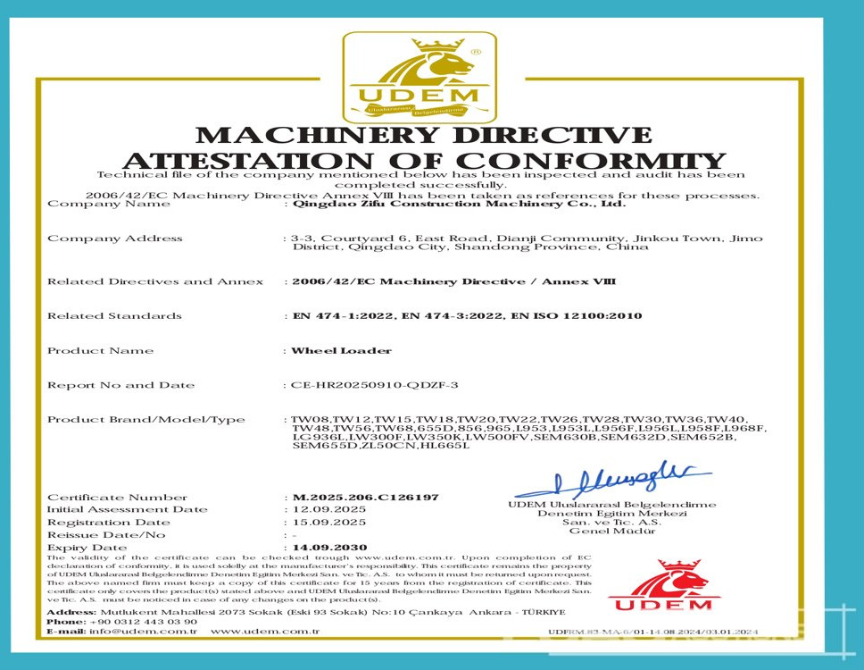 Wiellader Unused 2025 Blanche TW36