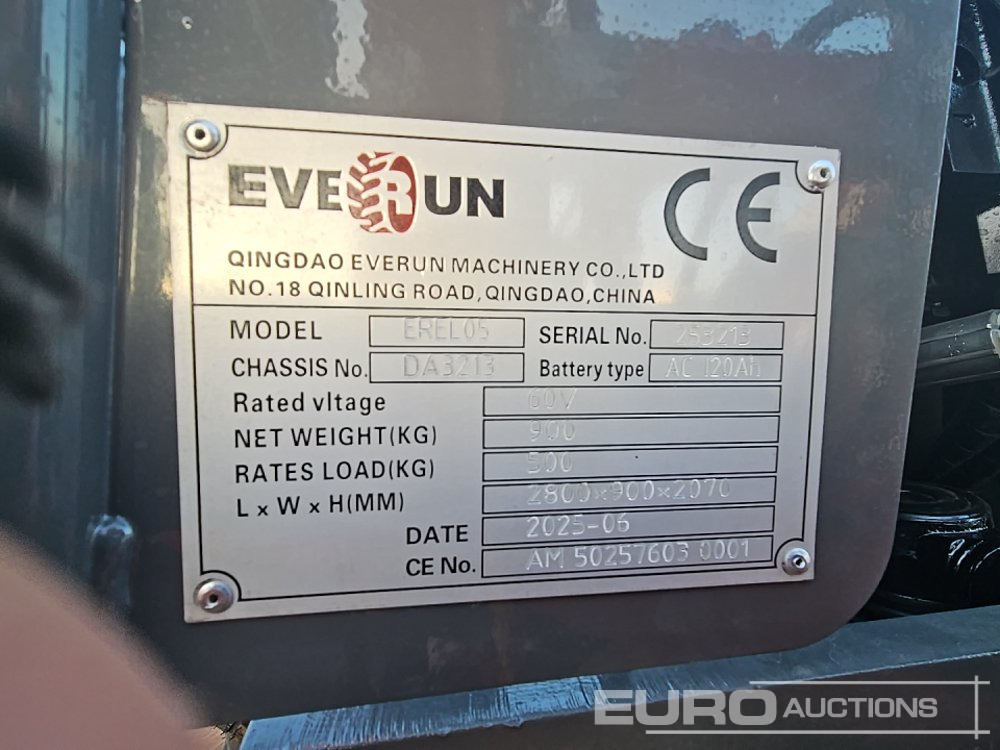 Wiellader Unused 2025 Everun EREL05