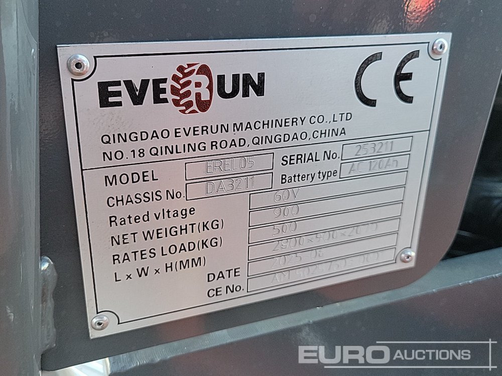 Wiellader Unused 2025 Everun EREL05