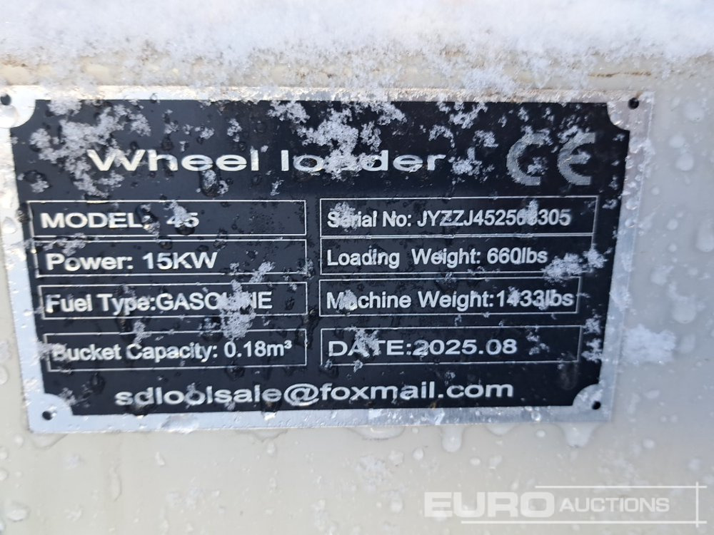 Wiellader Unused 2025 MMS 45 Petrol Wheeled Loader