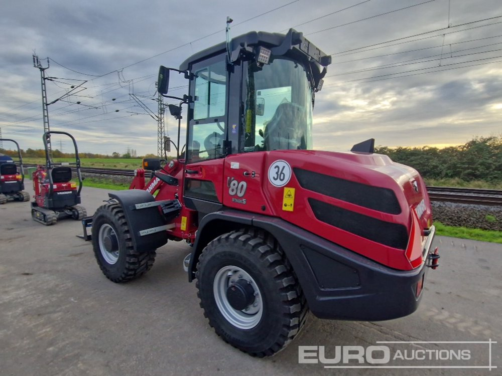 Wiellader Unused Yanmar V80