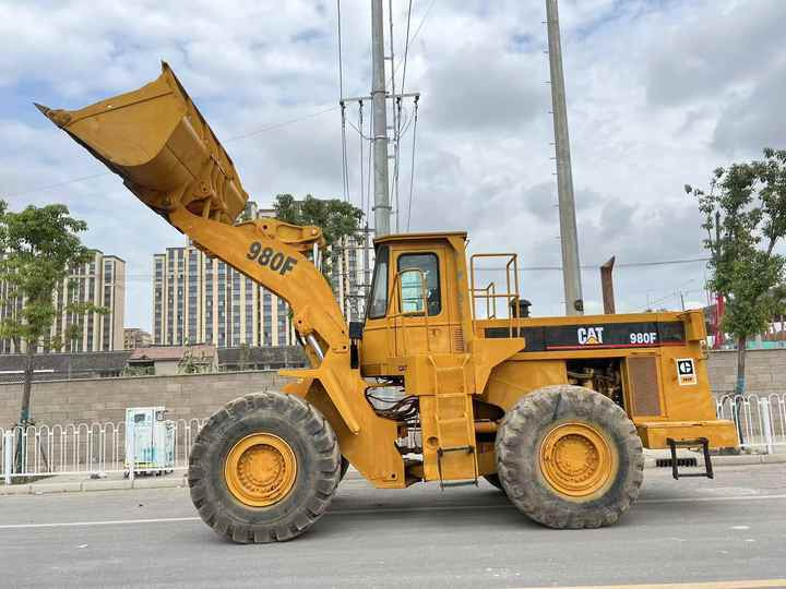 Wiellader Used CAT  980f 980g 980c Wheel Loader Second Hand Condition CAT 966H 966F 966E 966G Front Loaders for Sale